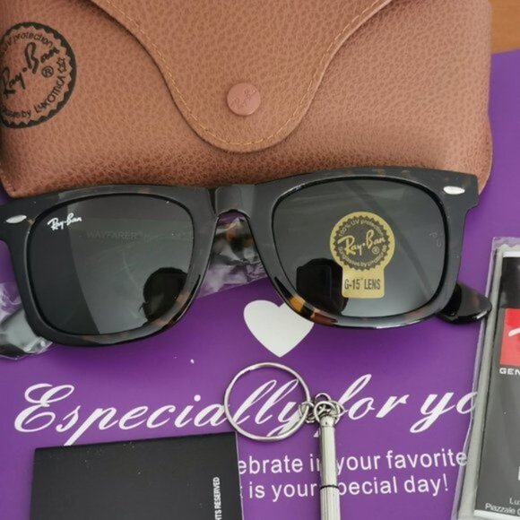 Lucky 🍀 Brand DUSK TORTOISE Wayfarer Sunglasses - Picture 1 of 6